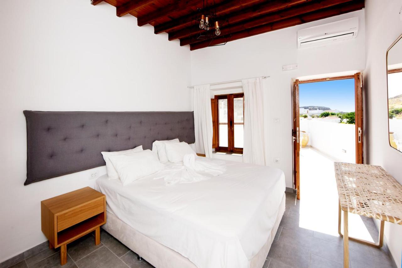 Pera Houses 2-Bedroom In The Center Of Lindos Eksteriør billede