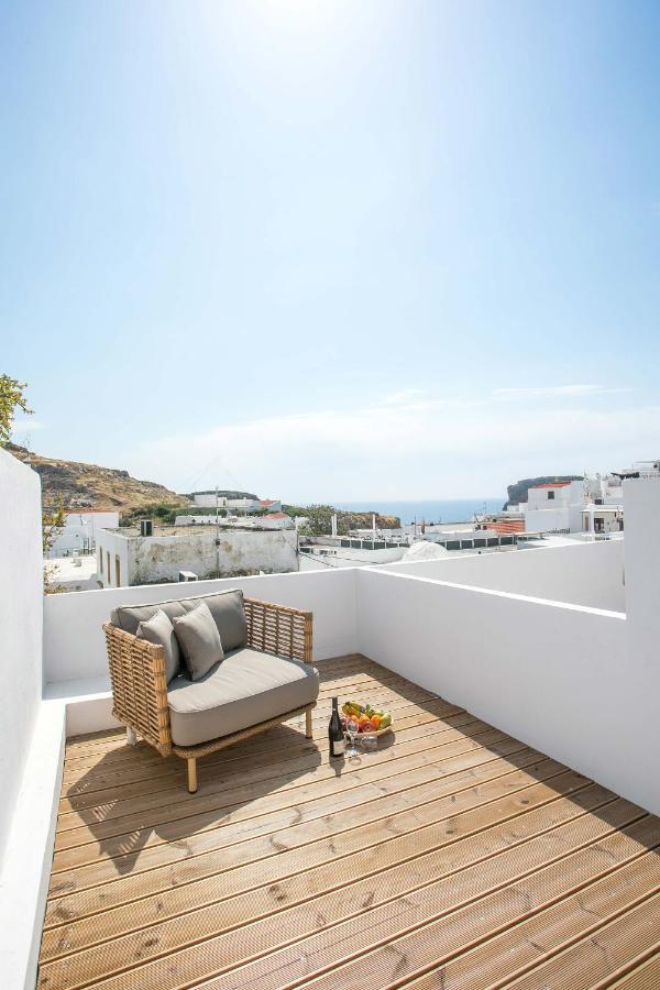 Pera Houses 2-Bedroom In The Center Of Lindos Eksteriør billede